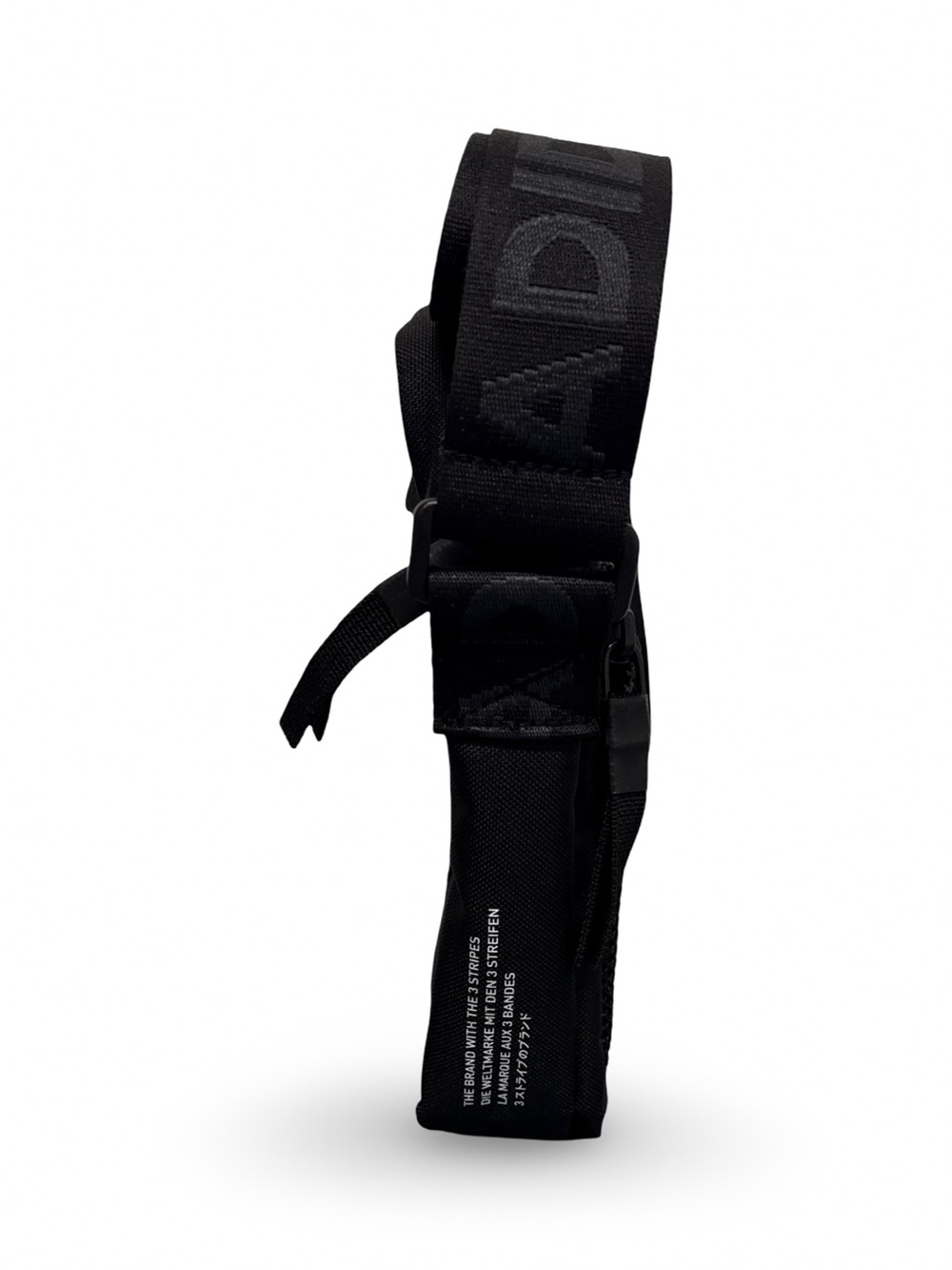 adidas Black Crossbody Bag with Front Mesh Pocket - Picture 4 of 14